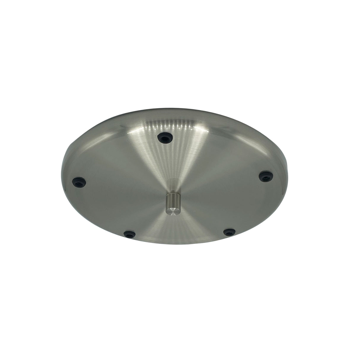 Turns 5 Single Pendants Into One Light - Pan 5 Brushed Chrome