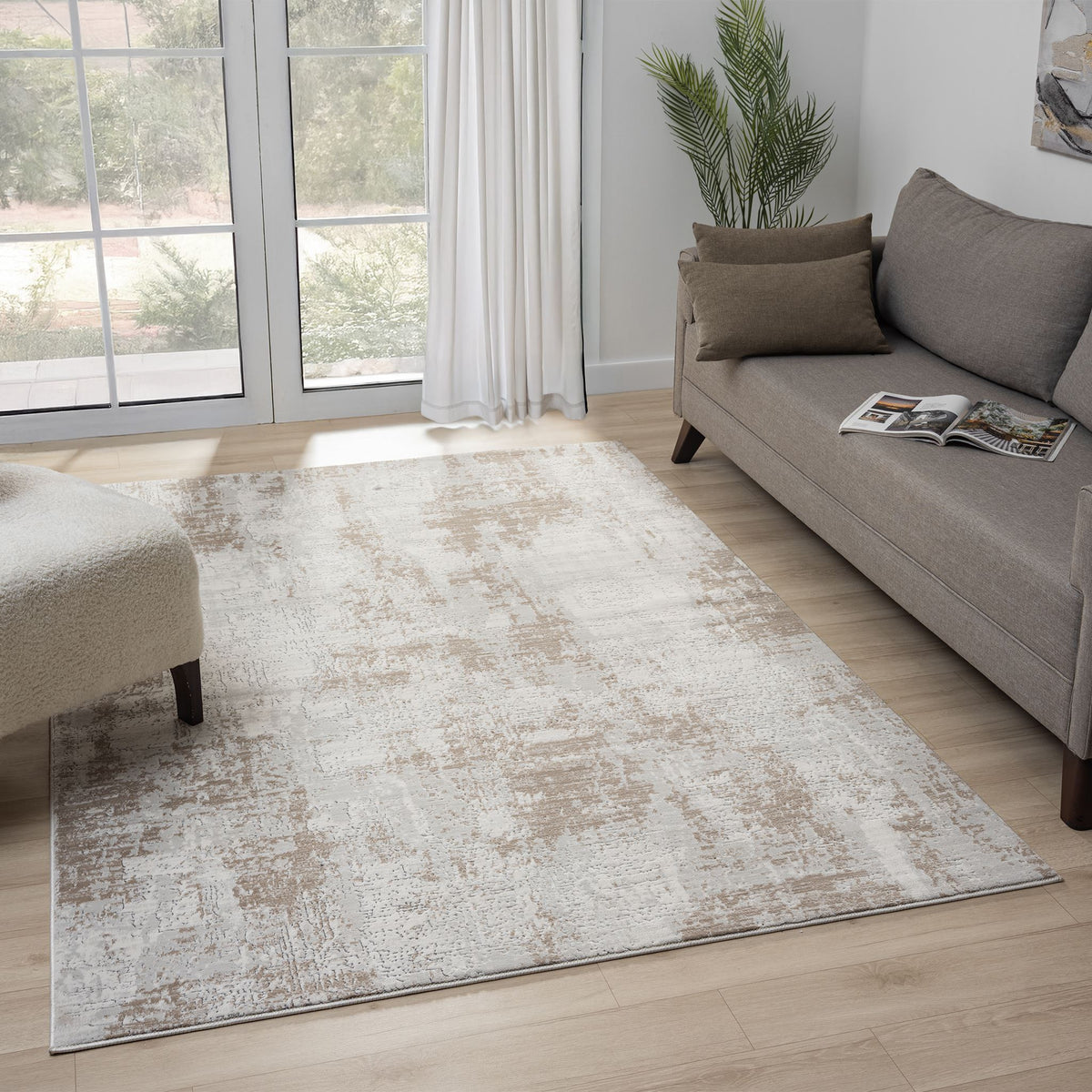 Lavish 718 Stone Modern Rug