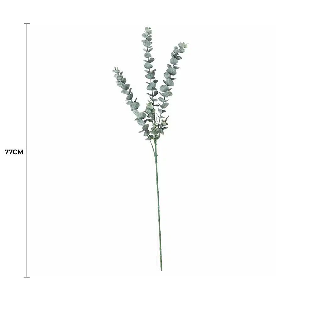 Long Artificial Eucalyptus Stem 77cm - Image 2