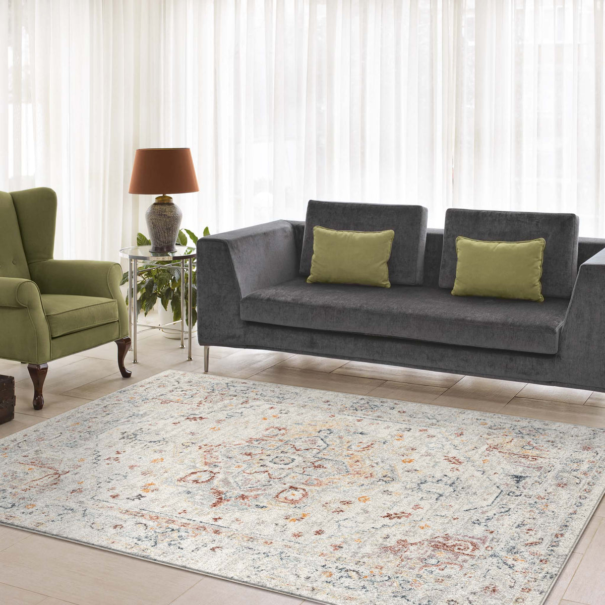 Luna 7403 Cream Rug
