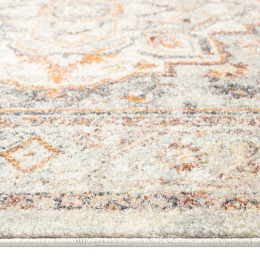 Luna 7405 Grey Round Rug