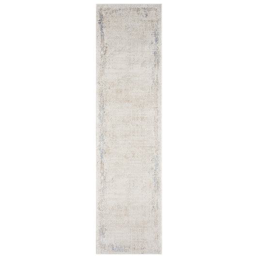 Luxley 580 Ivory Modern Hallway Runner
