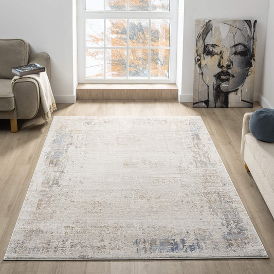 Luxley 580 Ivory Modern Rug