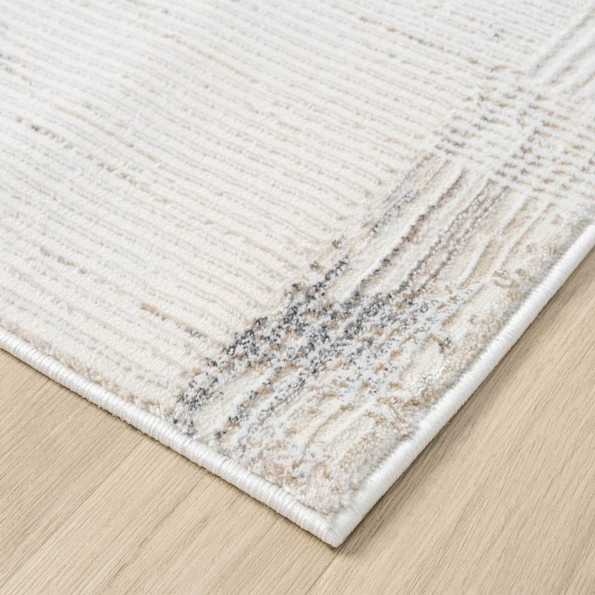 Luxley 590 Sand Modern Hallway Runner