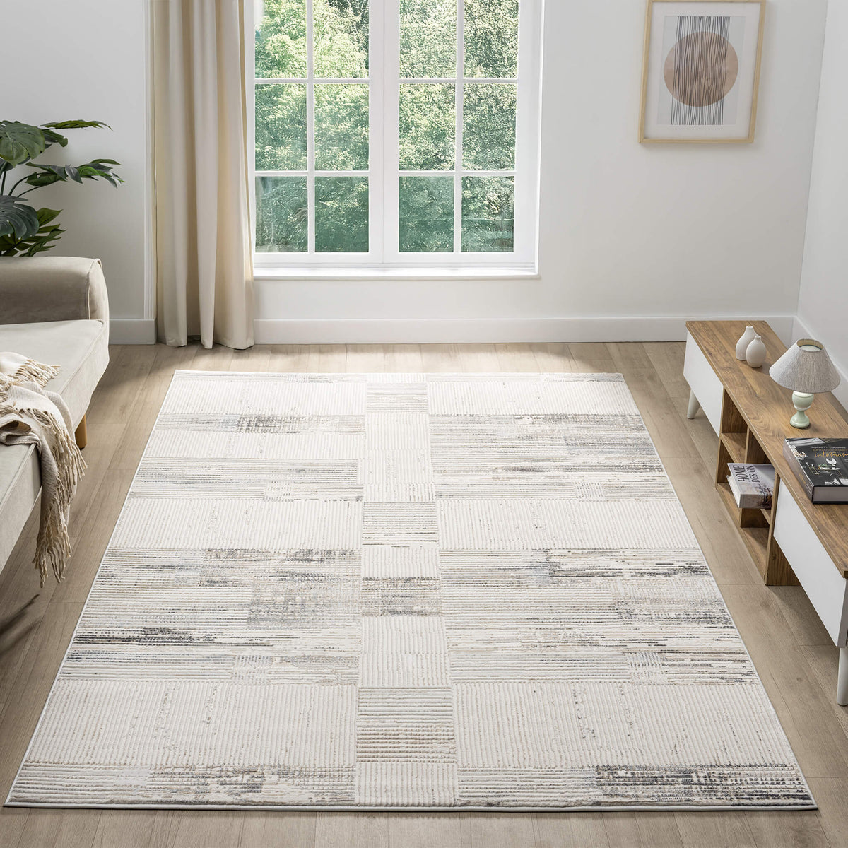 Luxley 590 Sand Modern Rug