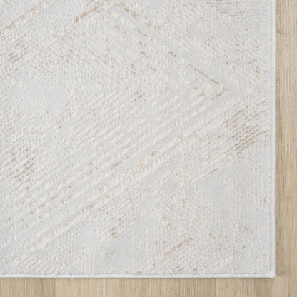 Luxley 592 Pearl Modern Hallway Runner