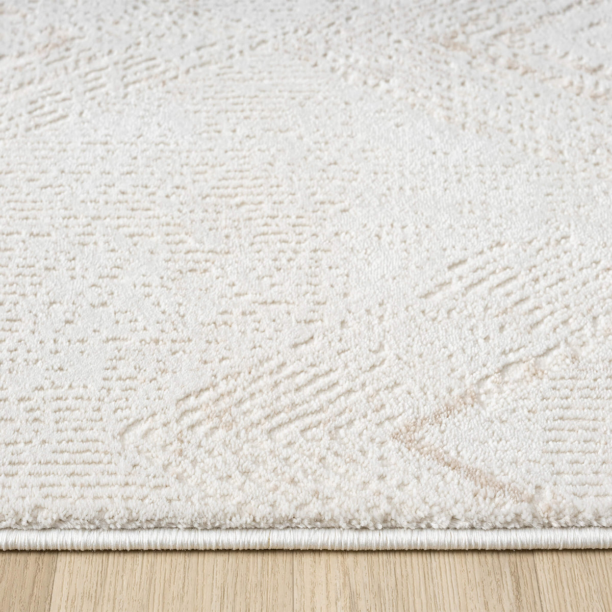Luxley 592 Pearl Modern Hallway Runner