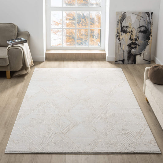 Luxley 592 Pearl Modern Rug