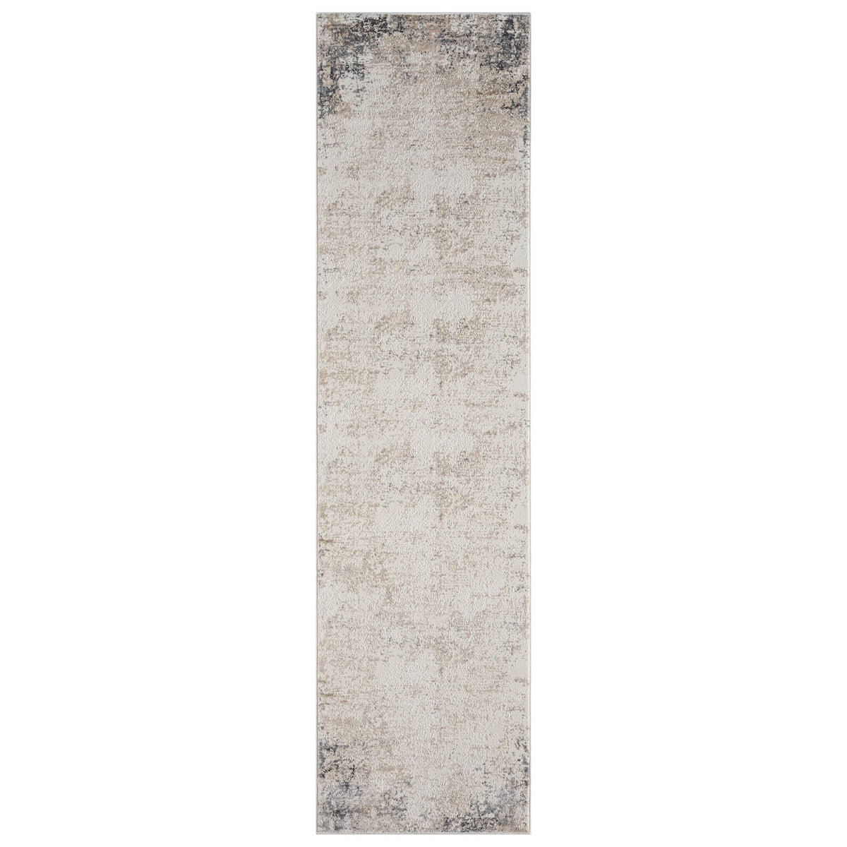 Luxley 594 Stone Modern Hallway Runner