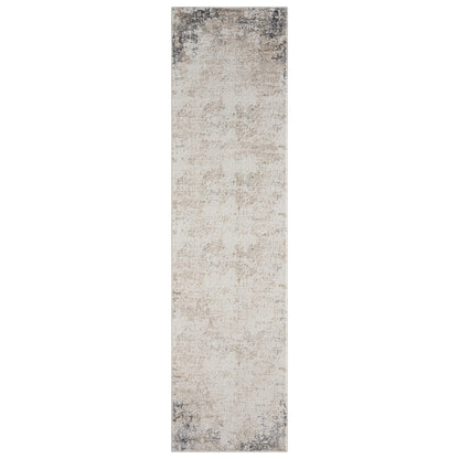 Luxley 594 Stone Modern Hallway Runner