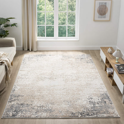 Luxley 594 Stone Modern Rug