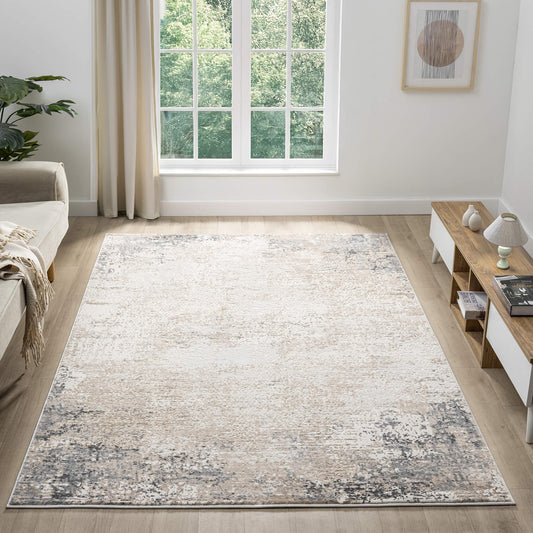 Luxley 594 Stone Modern Rug