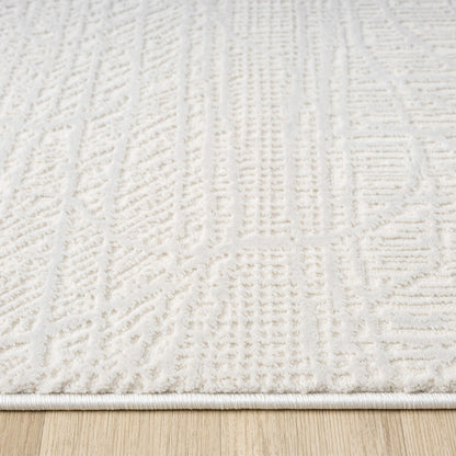 Luxley 595 Mist Modern Hallway Runner