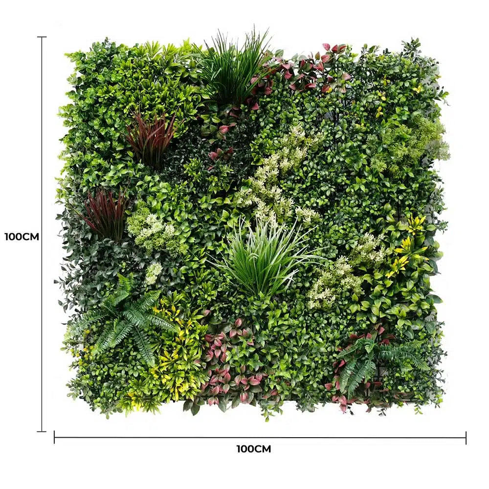 Luxury Evergreen Rainforest Recycled Vertical Garden / Green Wall UV Resistant Sample - Image 2