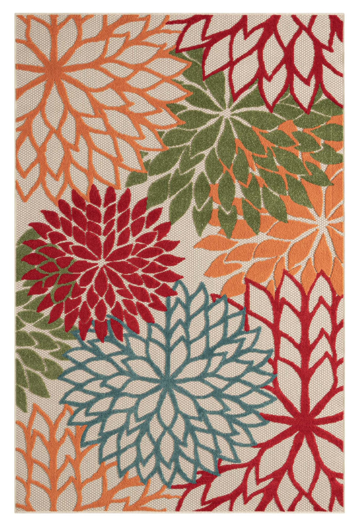 Monaco 1210 Red Rug