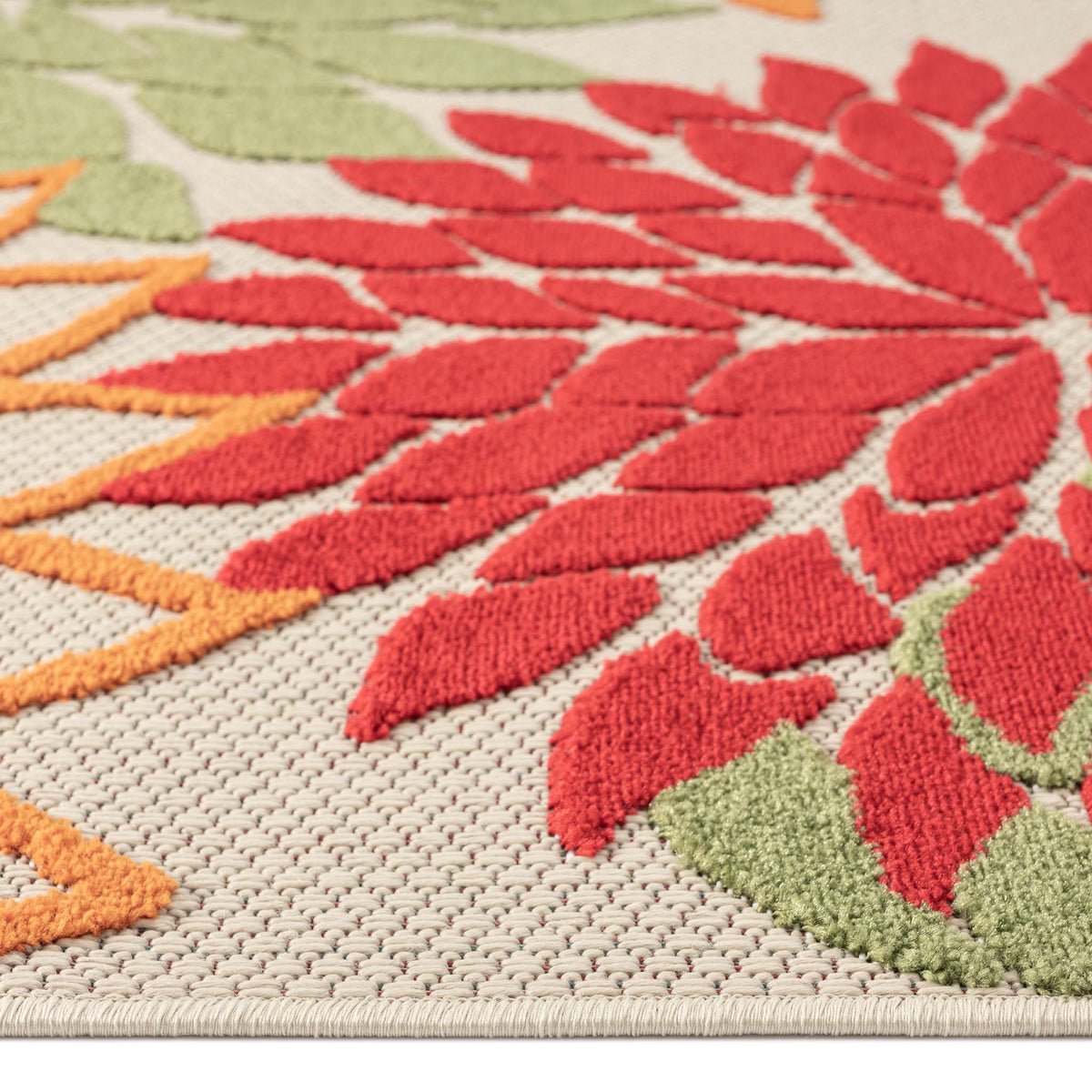 Monaco 1210 Red Rug