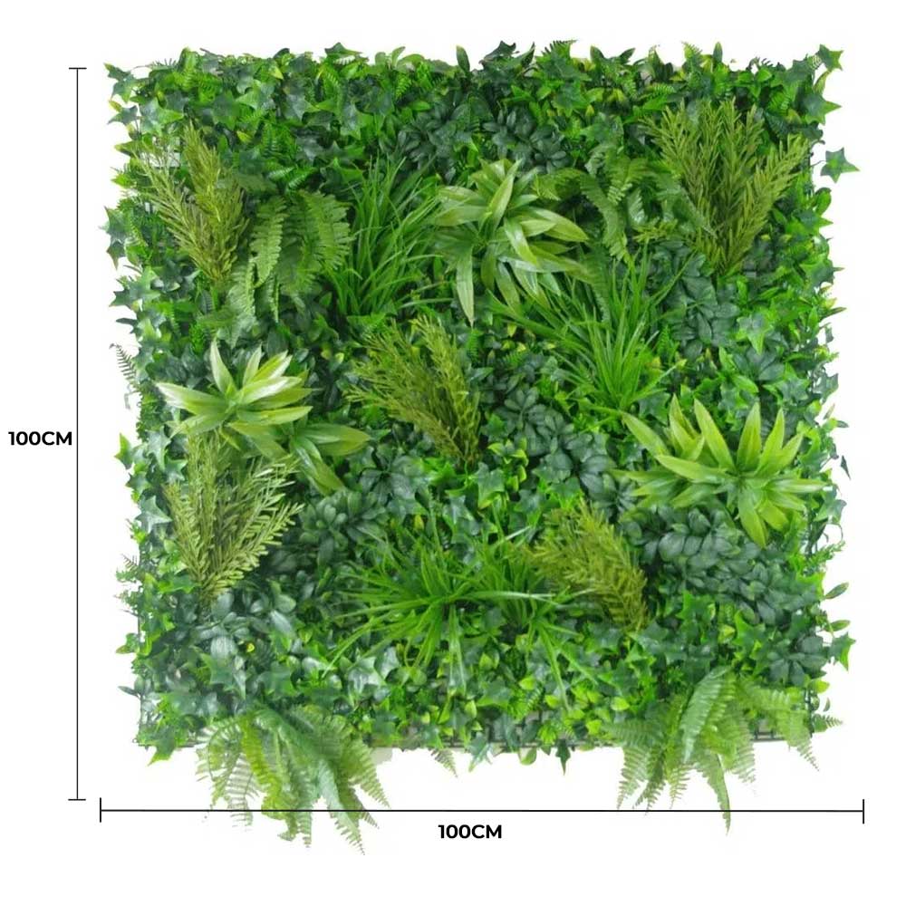 Native Tea Tree Vertical Garden / Green Wall UV Resistant 100cm X 100cm - Image 2