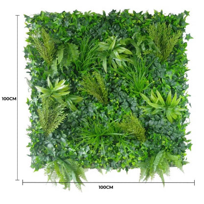 Native Tea Tree Vertical Garden / Green Wall UV Resistant 100cm X 100cm - Image 2