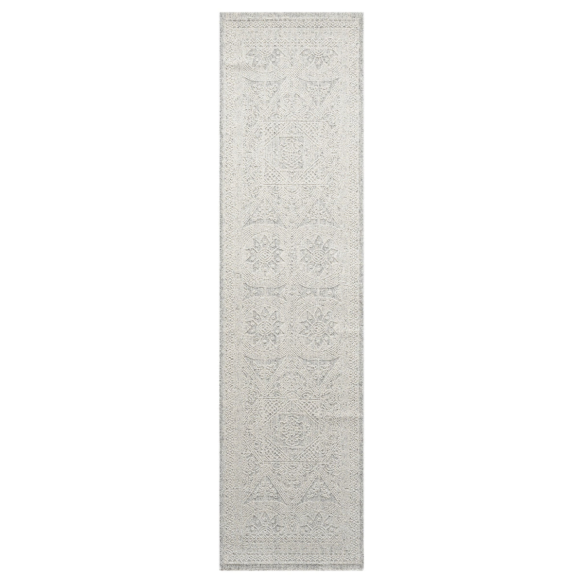 Nature 493 Stone Modern Hallway Runner