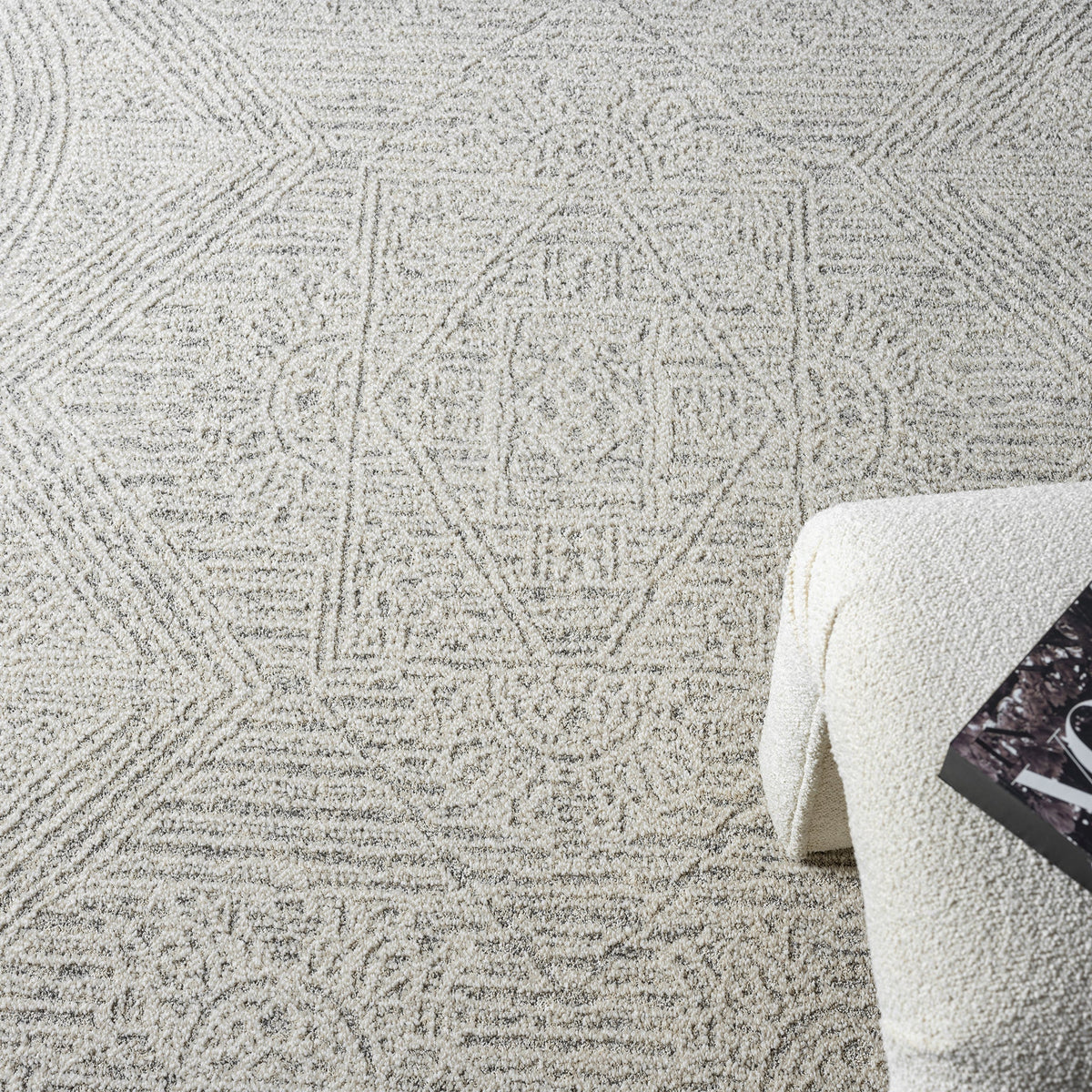 Nature 493 Stone Modern Rug