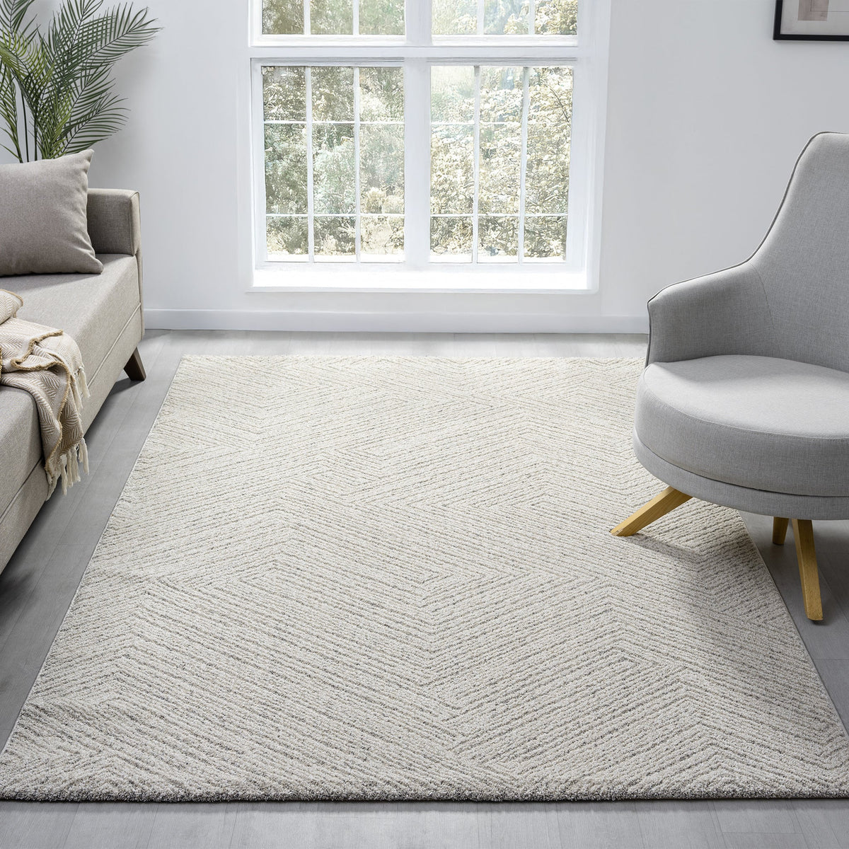 Nature 494 Oak Modern Rug
