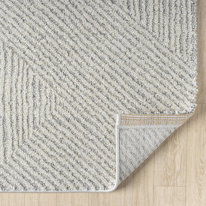 Nature 495 Sand Modern Hallway Runner