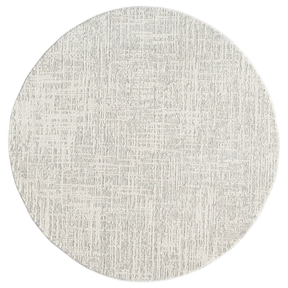 Nature 497 Linen Modern Round Rug