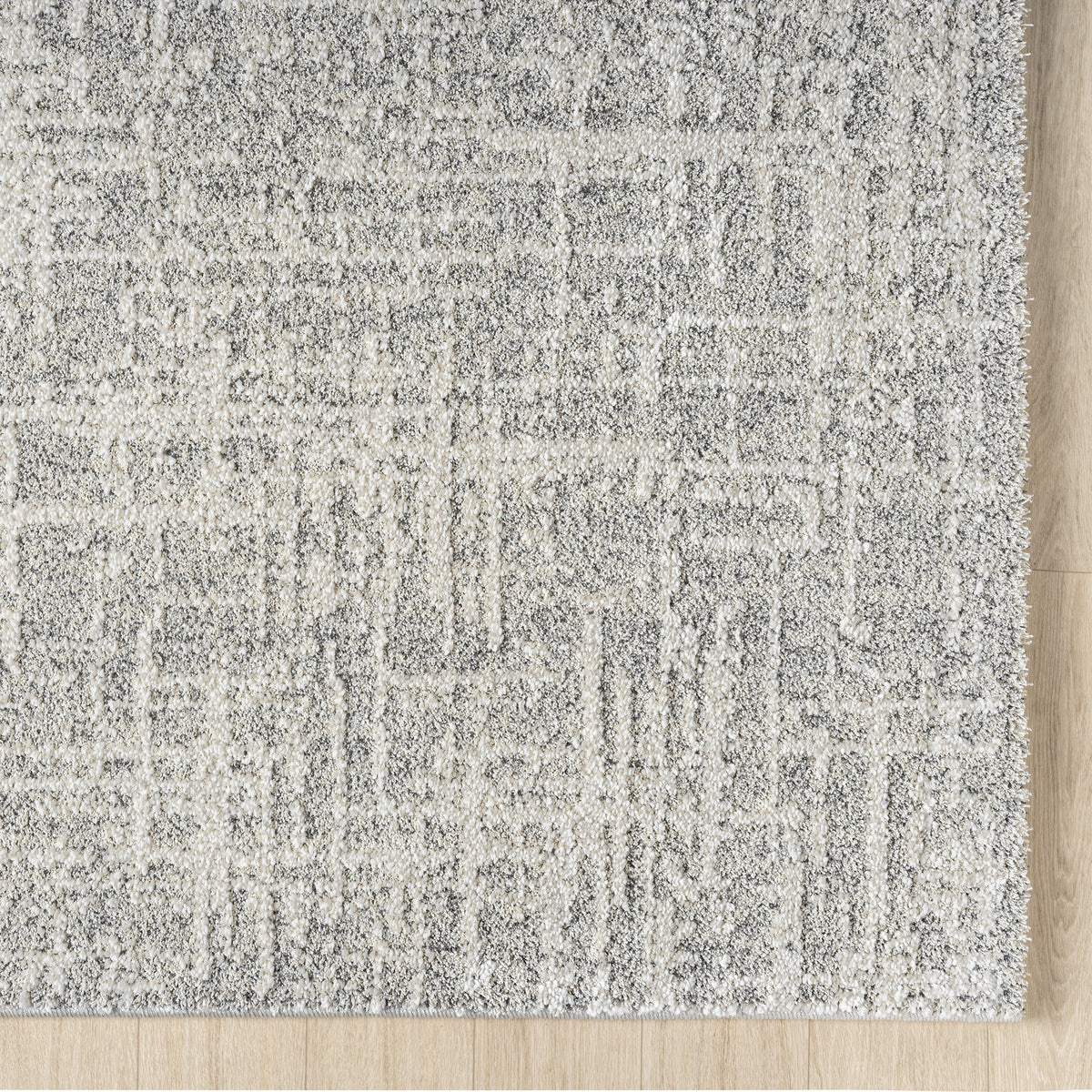 Nature 497 Linen Modern Hallway Runner