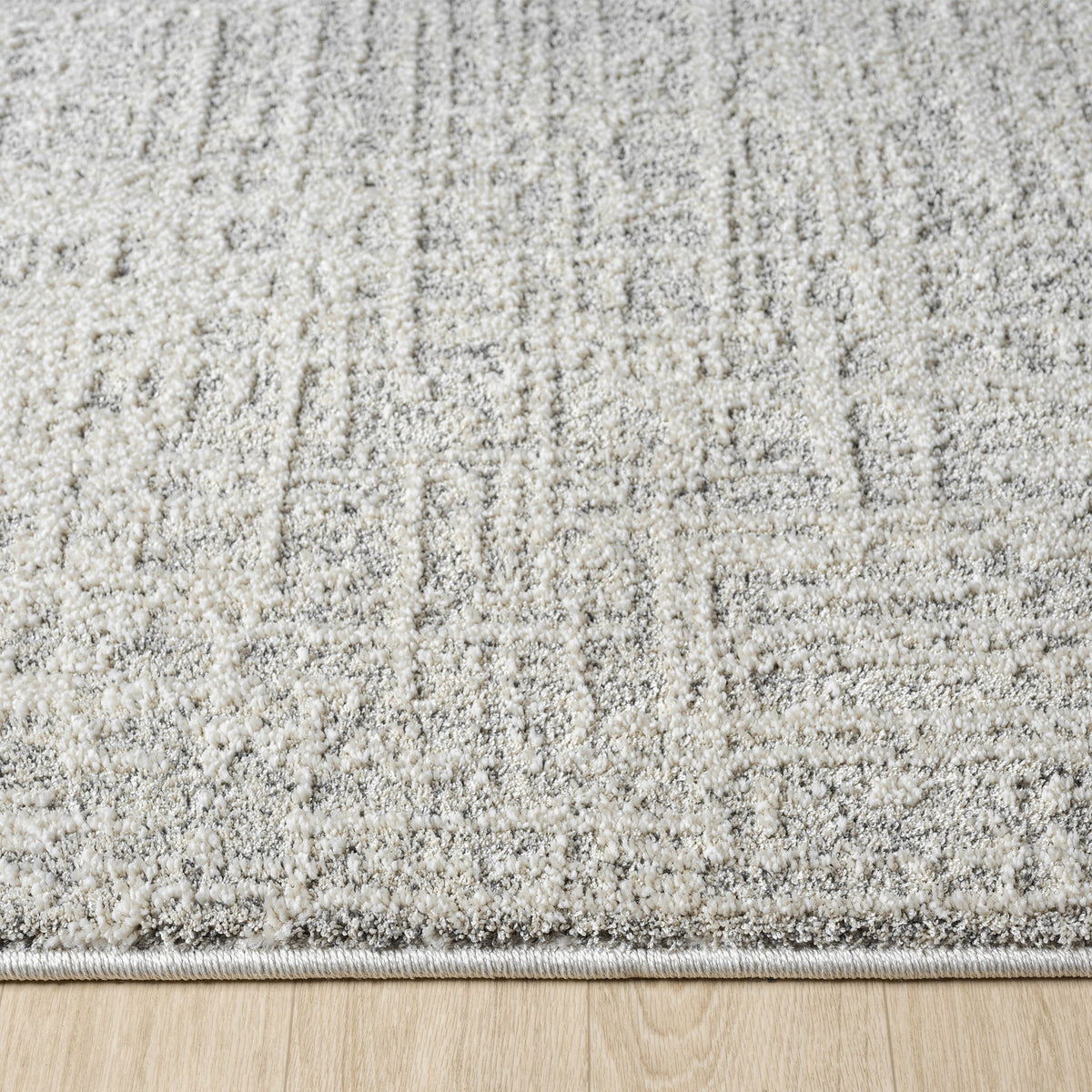 Nature 497 Linen Modern Hallway Runner