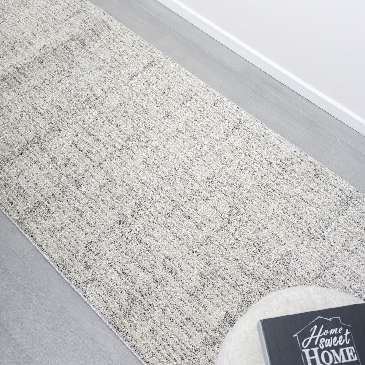 Nature 498 Oyster Modern Hallway Runner