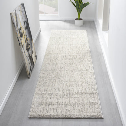 Nature 498 Oyster Modern Hallway Runner
