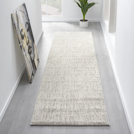 Nature 498 Oyster Modern Hallway Runner