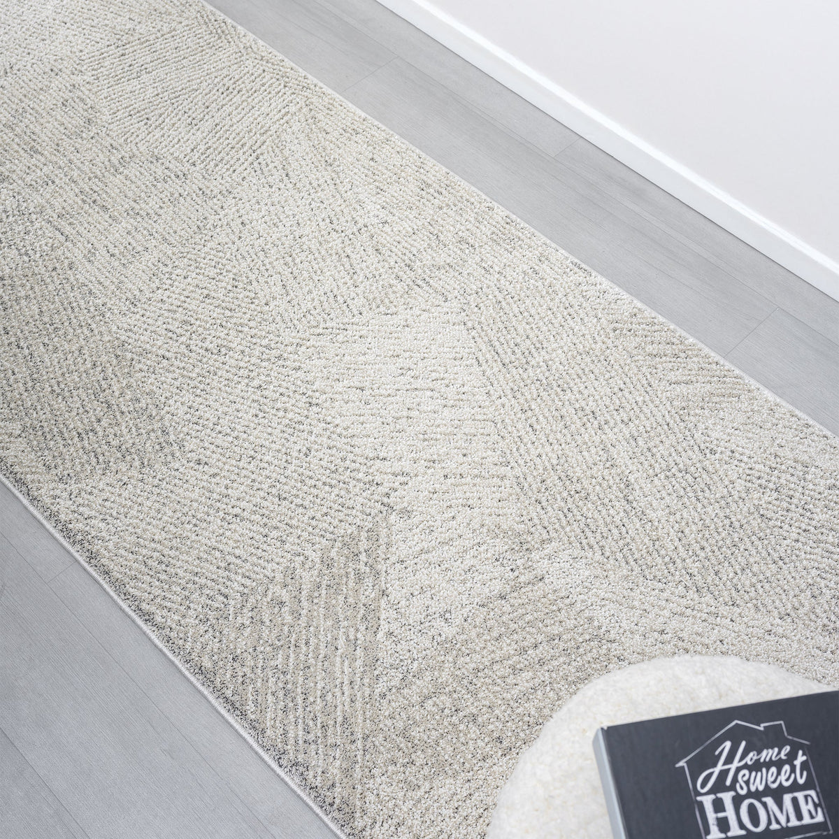 Nature 499 Pebble Modern Hallway Runner