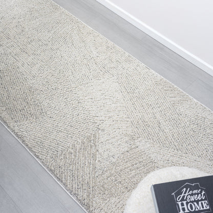 Nature 499 Pebble Modern Hallway Runner