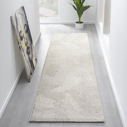 Nature 499 Pebble Modern Hallway Runner