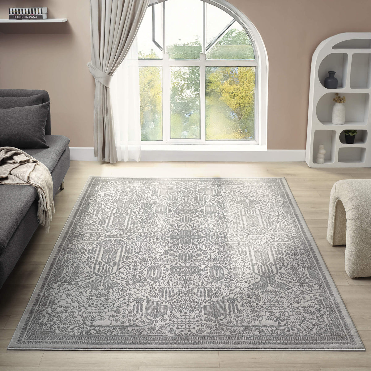 Noble 775 Granite Modern Rug