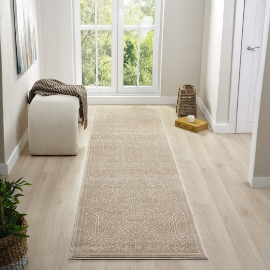 Noble 775 Natural Modern Hallway Runner