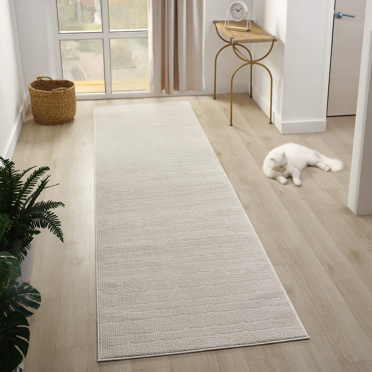 Noble 776 Pearl Modern Hallway Runner