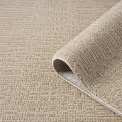 Noble 779 Fawn Modern Hallway Runner