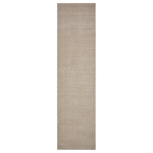Noble 779 Fawn Modern Hallway Runner