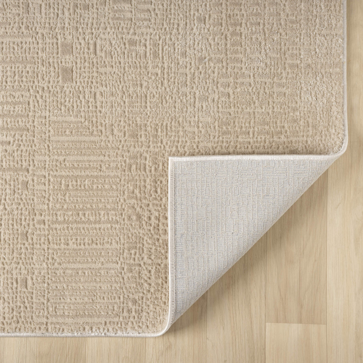 Noble 779 Fawn Modern Hallway Runner