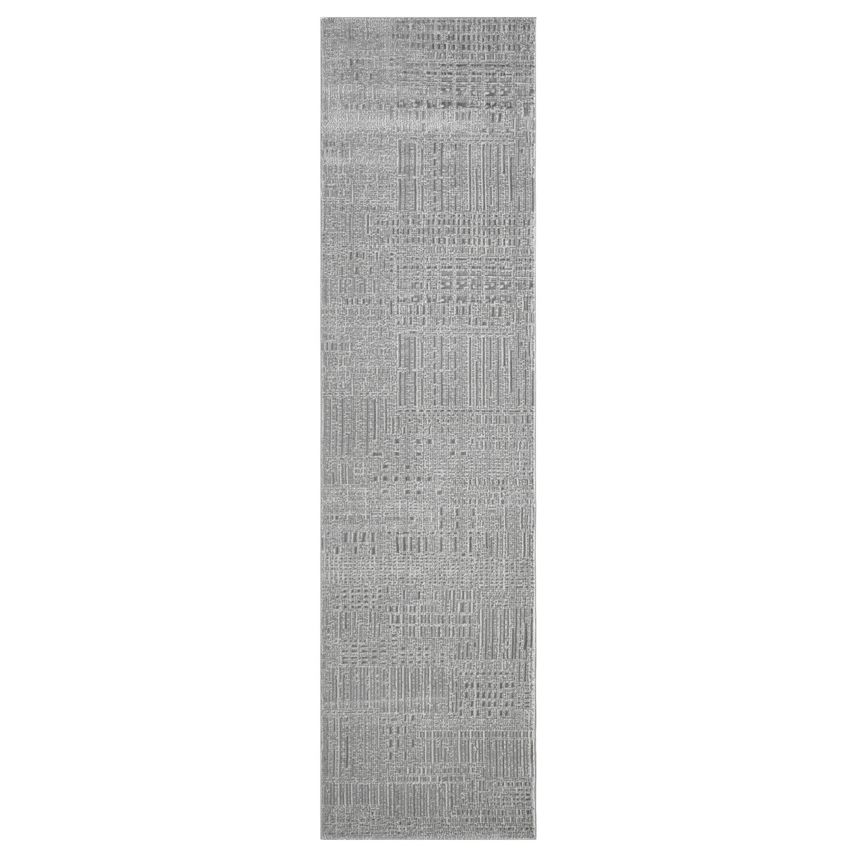 Noble 779 Slate Modern Hallway Runner