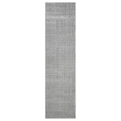 Noble 779 Slate Modern Hallway Runner