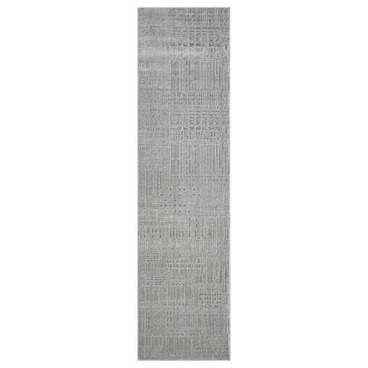 Noble 779 Slate Modern Hallway Runner