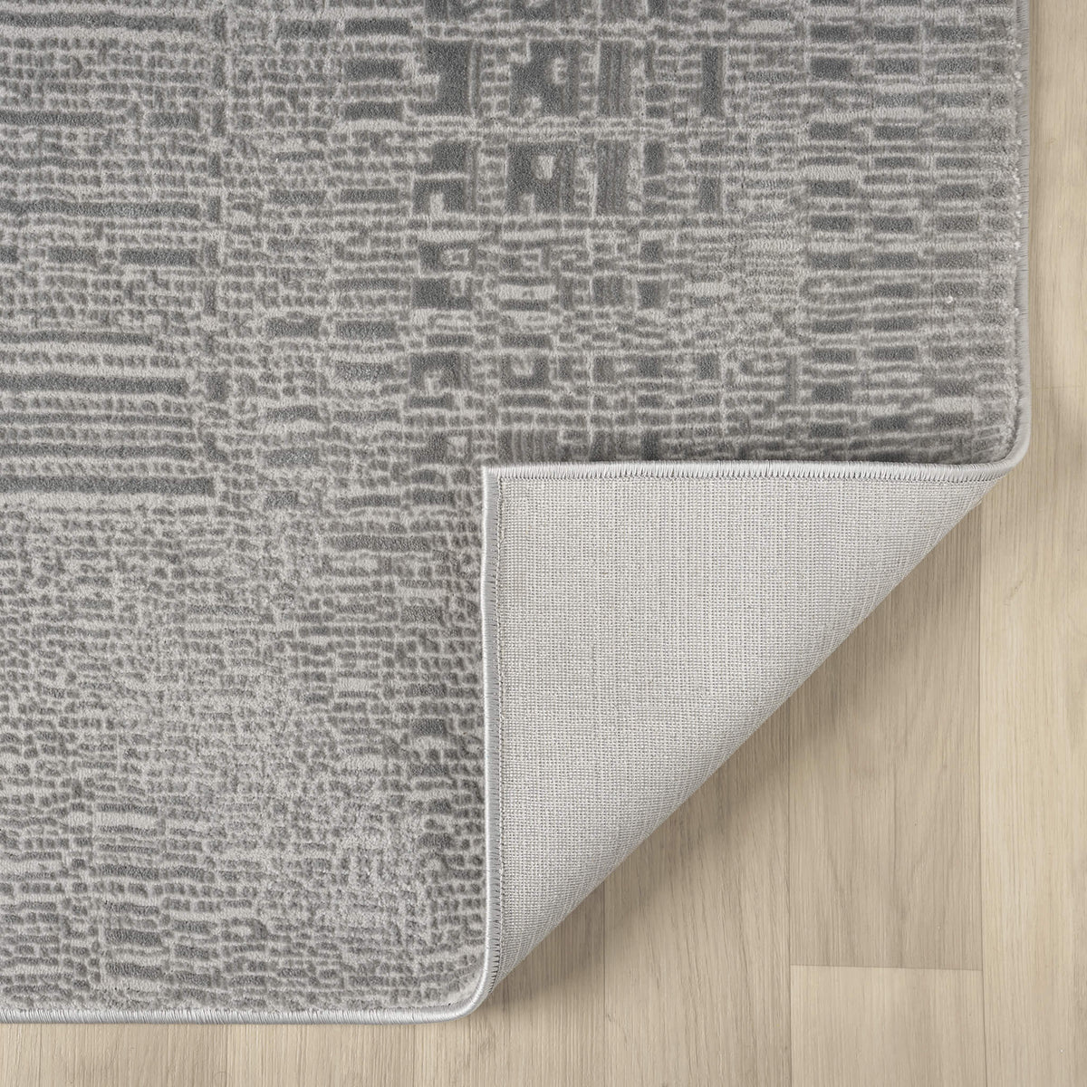 Noble 779 Slate Modern Hallway Runner