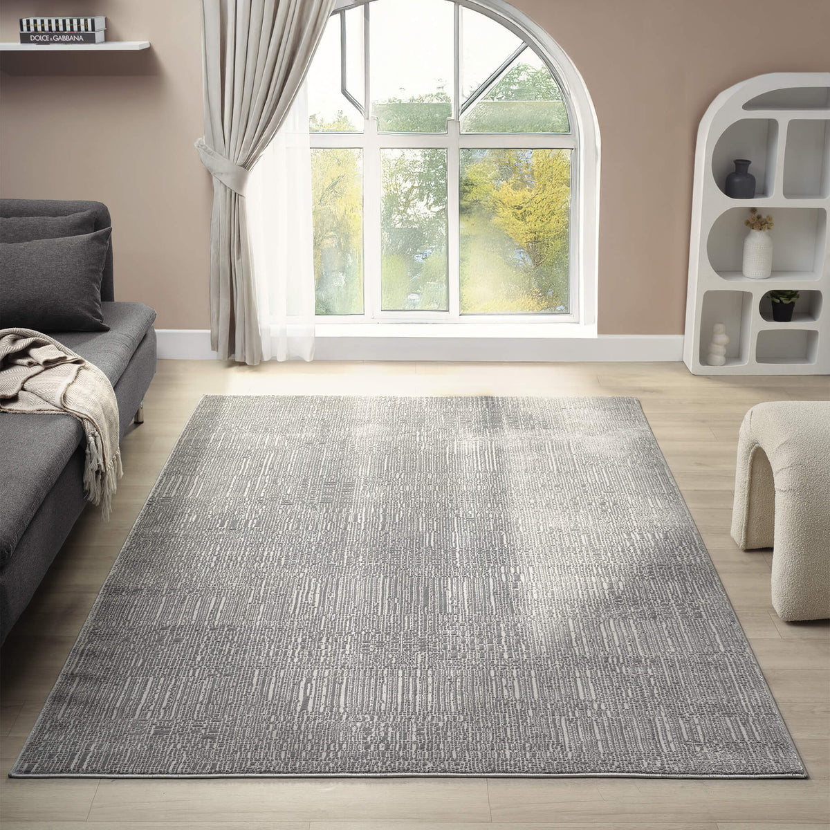 Noble 779 Slate Modern Rug
