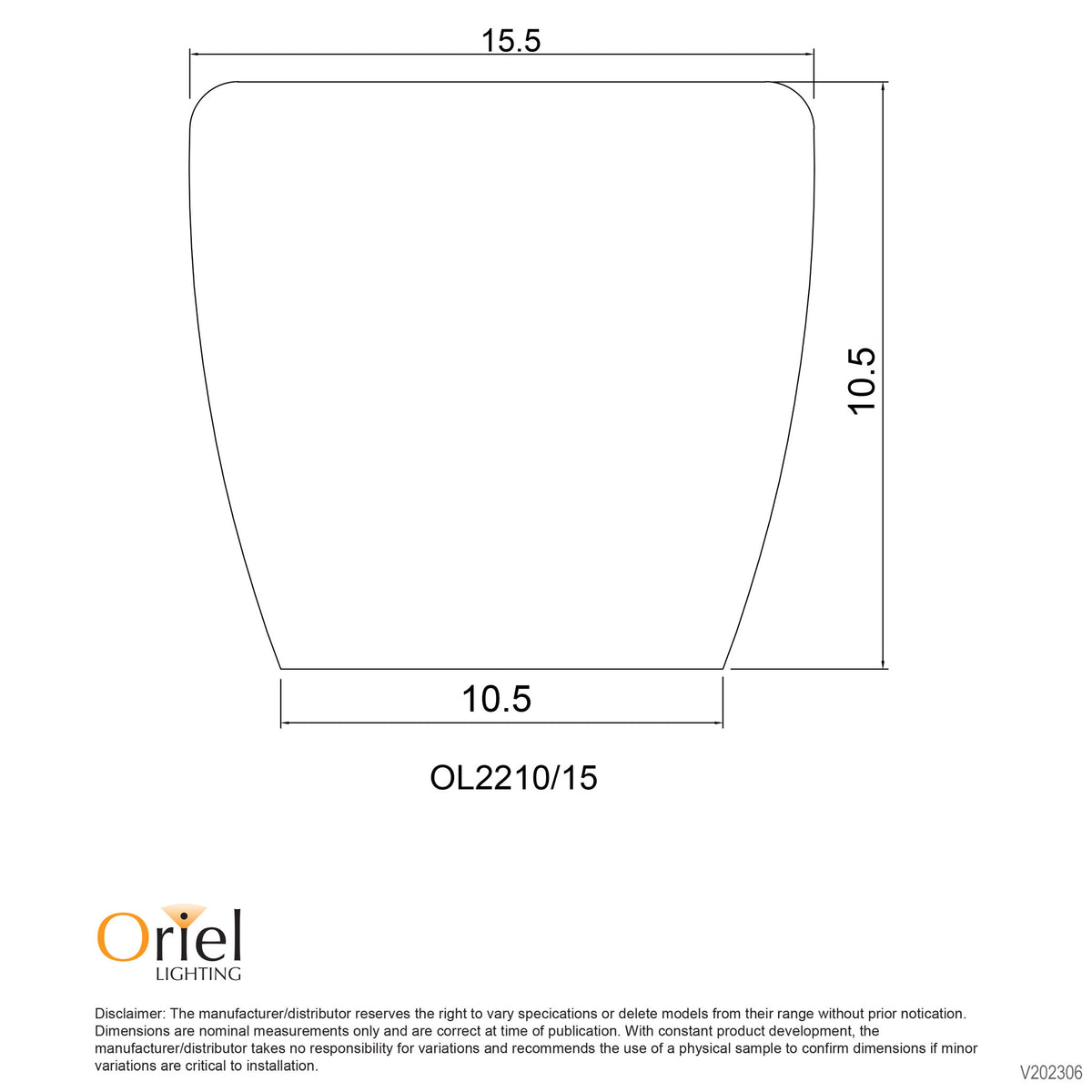16cm Opal Matt Glass DIY Shade - Phil Small