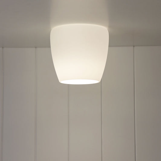 16cm Opal Matt Glass DIY Shade - Phil Small