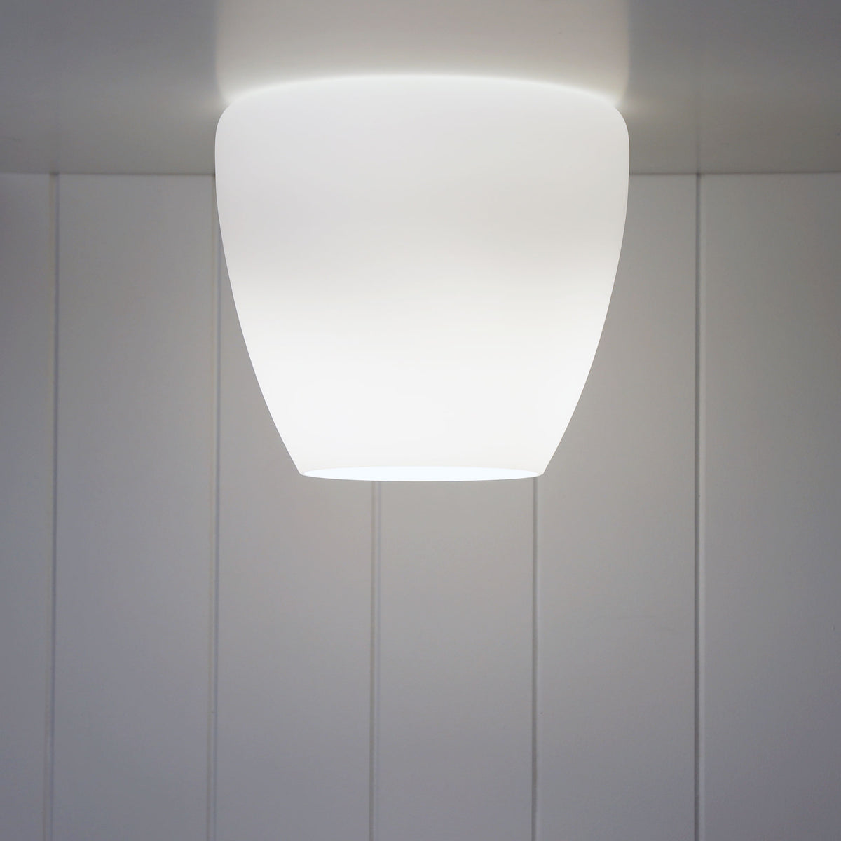 23cm Opal Matt Glass DIY Shade - Phil Large