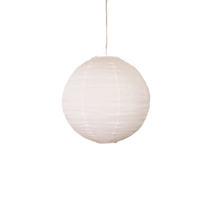White Linen Shade Only - Kanto.40 Round White
